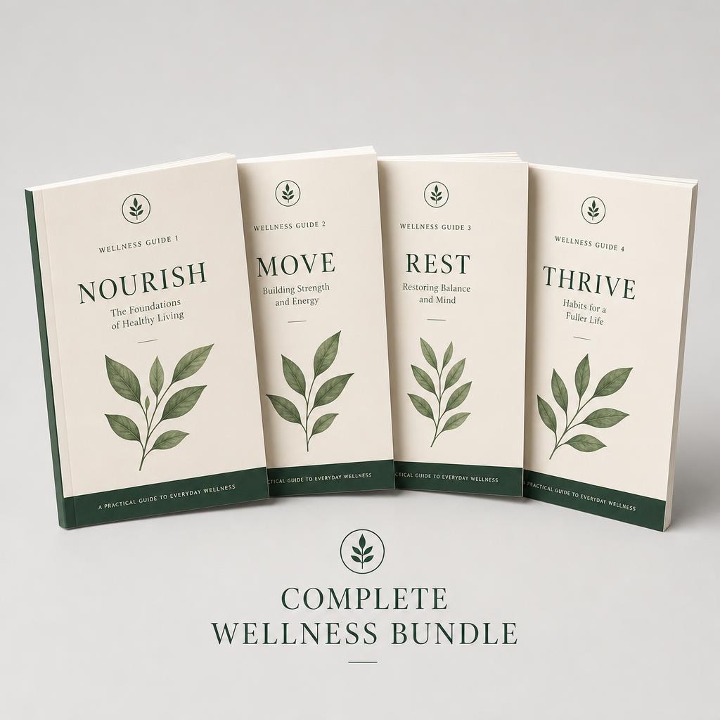 Complete Wellness Bundle digital guide covers